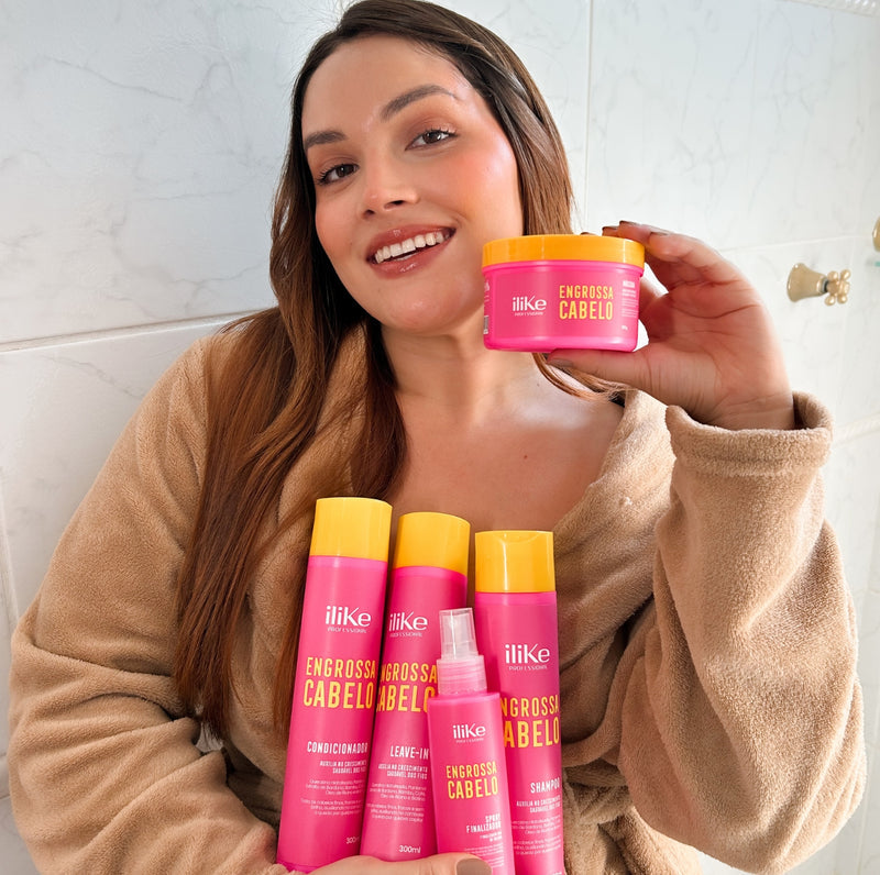 iLike - Kit Completo Engrosador De Cabello
