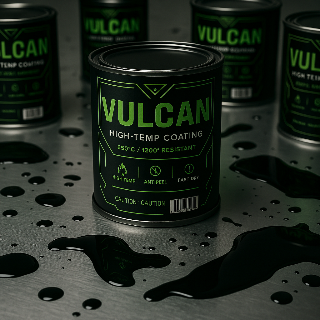 VULCAN - Pintura profesional Alemana para exostos OFERTA 2X1